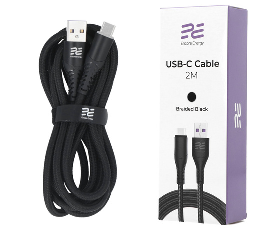 Nová síťová nabíječka Encore Energy PD 3.0 Quick Charge 4.0 USB-A USB-C 20W adaptér MD-2083R + Kabel Encore Energy USB 2m - Obrázek 9