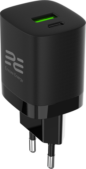 Nová síťová nabíječka Encore Energy PD 3.0 Quick Charge 4.0 USB-A USB-C 30W MD-3083R + Kabel Encore Energy USB 2m - Obrázek 4
