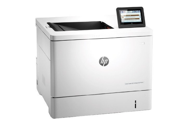 Laserová tiskárna HP Color LaserJet Managed M553m Oboustranný toner Síťový dotyk 10-30 000 vytištěných stran