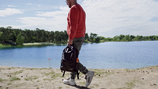 Batoh na laptop AMSO FRISK Voděodolný a lehký KLB230335 - Obrázek 3