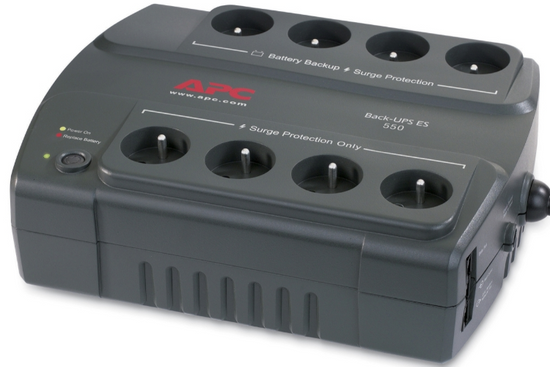 Záložní zdroj APC Back-UPS ES 550 BE550-GR